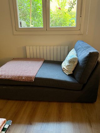 Sofá Chaiselongue Kivik Ikea Gris