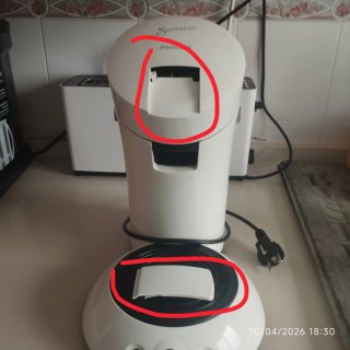 Filtro y embudo cafetera Philips Senseo