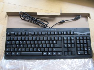 Teclado QWERTZ Negro