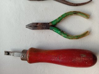 Herramientas antiguas de los años 40