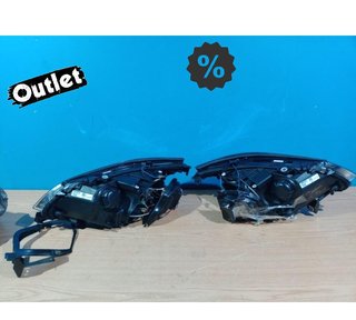 EV FAROS XENON BMW E60 E61 03-04 OJOS ANGEL CCFL D2S FONDO N