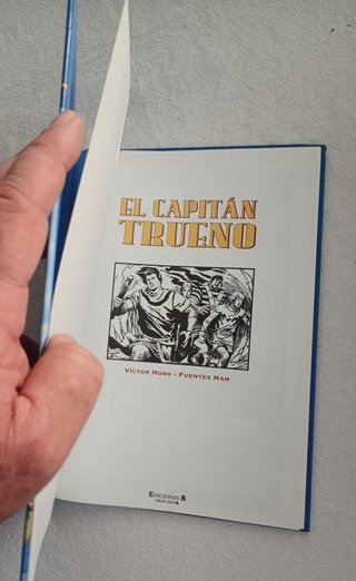 COMIC EL CAPITAN TRUENO de Victor Mora - Fuentes M