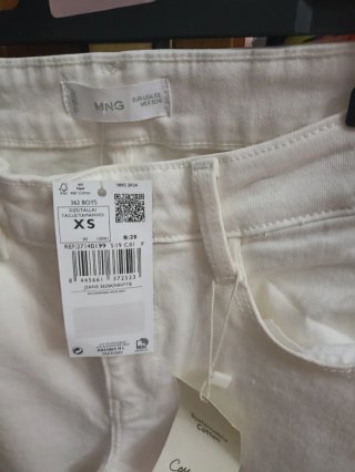 Pantalones Mango Skinny Talla XS