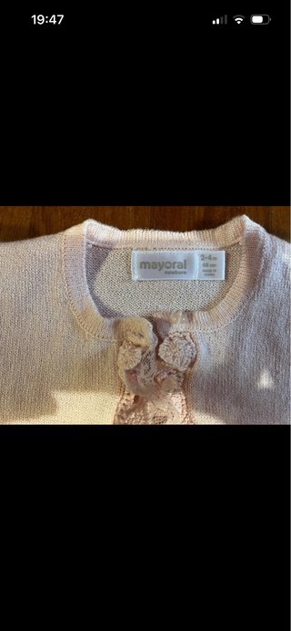 Chaqueta Mayoral 2-4 meses