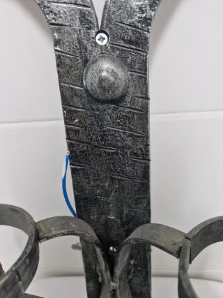 Apliques de pared metal y madera
