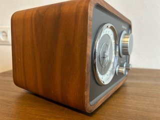 Radio Tangent Uno Madera Retro