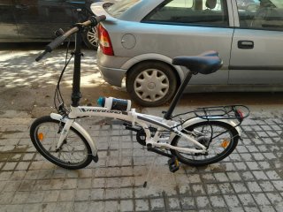 Bicicleta plegable 20"