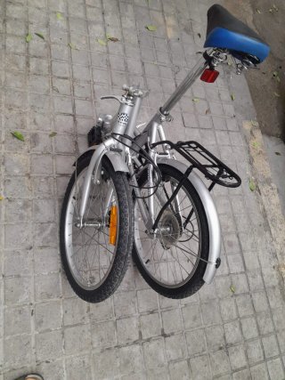 Bicicleta plegable 20" Aluminio