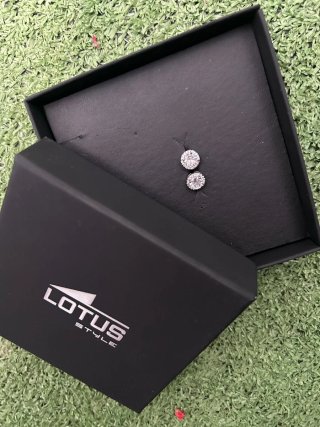 Pendientes de plata con circonitas