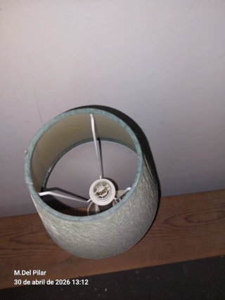 Lámpara de mesa  verde