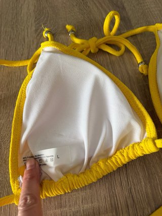 Bikini amarillo talla L