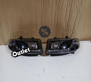 EV FAROS SEAT LEON 1M LUZ DIURNA FONDO NEGRO 99-05 R145670C7