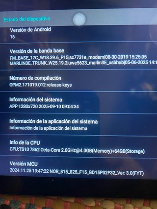 Pantalla Android VW Sharan 2012-2018