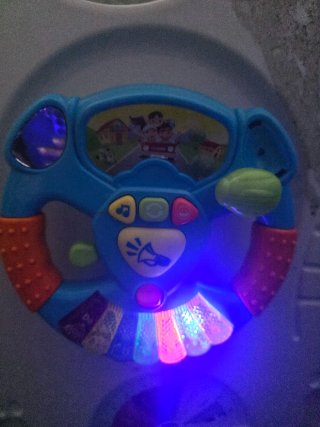 Parque infantil modular con volante