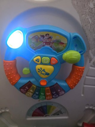 Parque infantil modular con volante