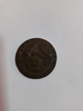 Lote de 5 monedas antiguas.