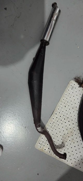 Tubo de escape Derbi Variant