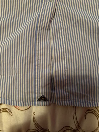Camisa Liu Jo rayas azul y blanco