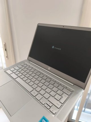 HP Chromebook Plata