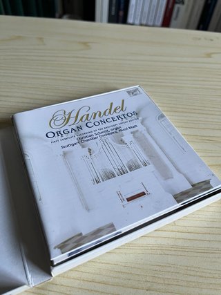 Handel: Concertos para Órgano 5 CD