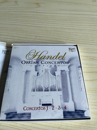 Handel: Concertos para Órgano 5 CD