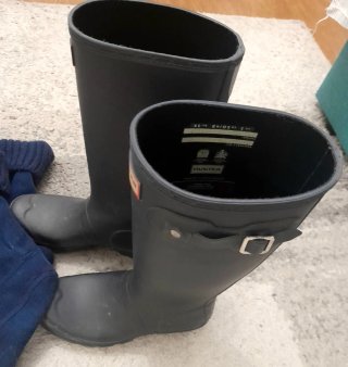 Botas Hunter Kids Azules