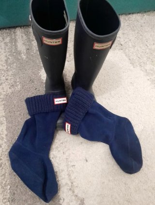 Botas Hunter Kids Azules
