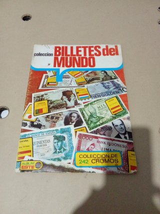 Album Coleccion Billetes del Mundo