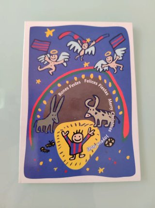 Lote 4 Postales Navideñas Mariscal