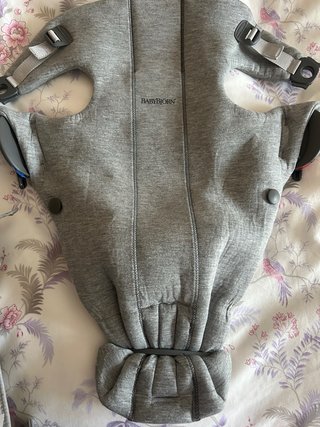 BabyBjörn Mochila Portabebés Mini Gris