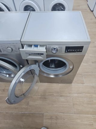 Lavadora Bosch Serie 6 Plata 8kg