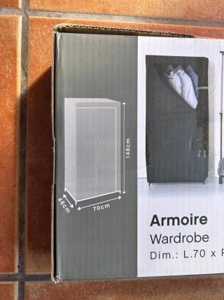 Armário Roupeiro Portátil 5five