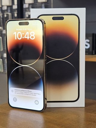 IPHONE 14 PRO MAX 1TB DORADO BATE. 100%