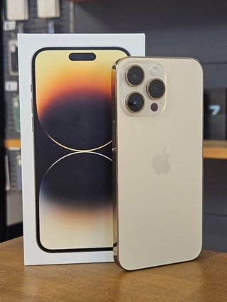 IPHONE 14 PRO MAX 1TB DORADO BATE. 100%