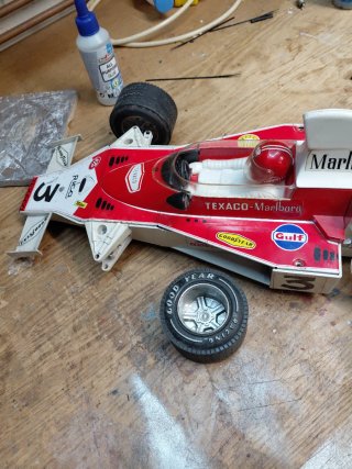 Coche F1 Rico Texaco-Marlboro