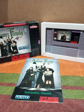 Juego SNES The Addams Family
