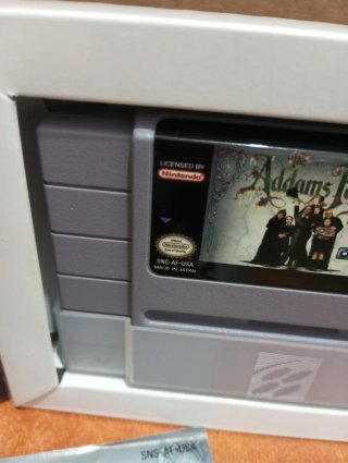 Juego SNES The Addams Family