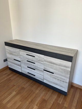 Aparador Comedor Madera y Metal