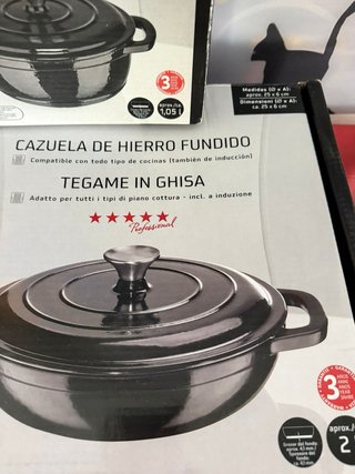 Olla y Cazuela Hierro Fundido Ernesto