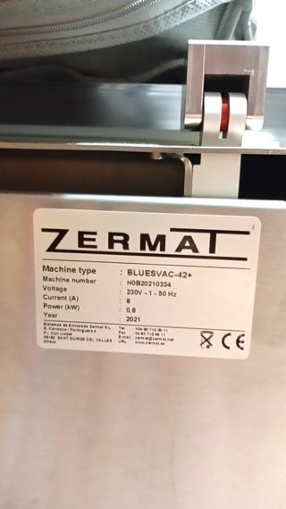 ENVASADORA PROFESIONAL ZERMAT BLUESVAC 42+