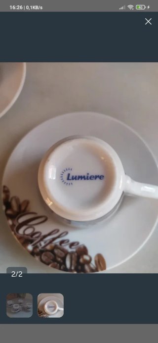 Juego café 4 servicios