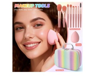 Kit Maquillaje Completo con Maletín