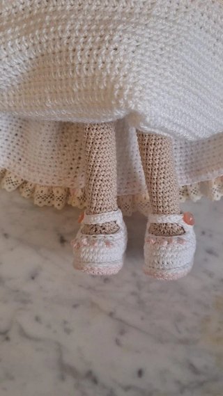 Muñeca Amigurumi Comunión