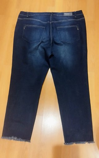 Pantalón Pirata Vaquero Punt Roma Azul T50