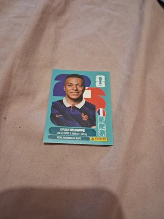 Cromo Mundial Mbappé Real Madrid CF