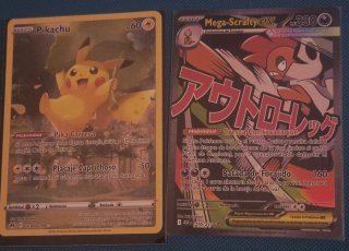Lote 2 Cartas para miguel angel Pokémon Pikachu y