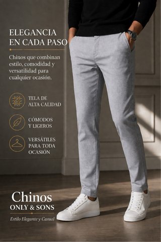 Pacchetto ONLY & SONS: 2 pantaloni in regalo con 3 cinture
