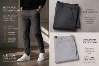 Pacchetto ONLY & SONS: 2 pantaloni in regalo con 3 cinture