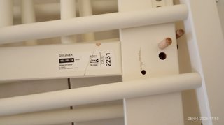 Berço IKEA Gulliver Branco
