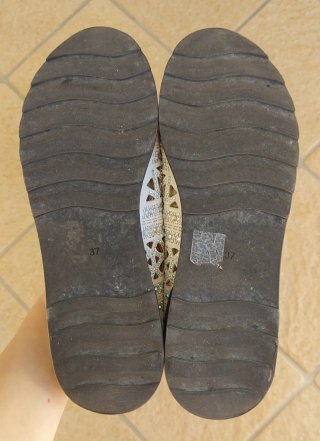 Scarpe slip-on donna con strass